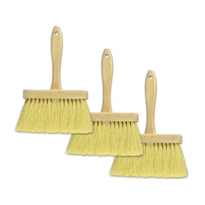 Factory supply solvent resistant and polystyrene bristles Industries White Tampico Masonry Brush
