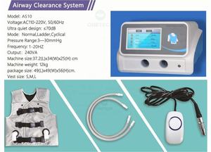 Sistema di sgombero delle vie aeree della maglia ad alte prestazioni AS10 per la fisioterapia del torace per bambini e adulti - Product Image 2