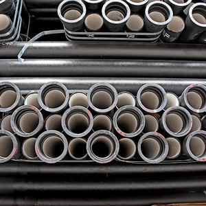 Tuyau en fonte ductile de classe K9 K8 K7 ISO2531 C25 C30 C40 K9 Di Tuyaux ronds en fonte ductile - Product Image 5