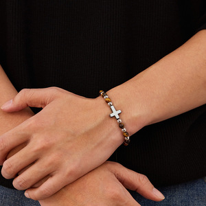 <span class=keywords><strong>Bracciali</strong></span> a mano all'ingrosso in <span class=keywords><strong>acciaio</strong></span> inox <span class=keywords><strong>bracciali</strong></span> Personnalisé<span class=keywords><strong>s</strong></span> tigri occhio coppia di moda avvolgente braccialetti - Product Image 1