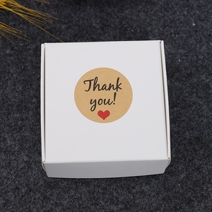 Gepersonaliseerde bulk vierkante recyclebare kraftpapieren cadeaudozen, opvouwbaar, voor kaarsen & sushi verpakkingen en opslag - Product Image 5