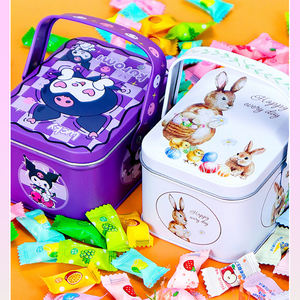 Bonbons durs à la menthe, bonbons à mâcher, emballage individuel VC, haute qualité, saveur fruitée, bonbons à la menthe en gros, motif dessin animé - Product Image 4