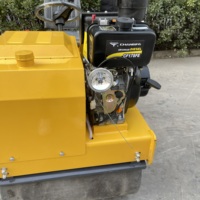 Mini-compacteur à asphalte de 700 kg YSW070H, compacteur vibrant à double tambour pour le pavage