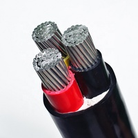 3 núcleos 4 núcleos 16mm 95mm 120mm 240mm XLPE Cable eléctrico Conductor de cobre Cable blindado de aluminio