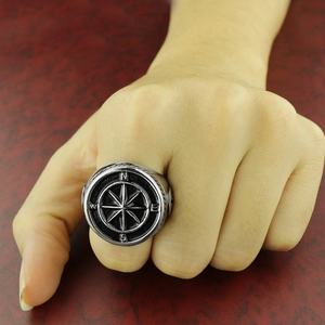 Anillos de Acero Inoxidable 316L Estilo Vintage con Ancla de Barco, Joyería de Moda - Product Image 5