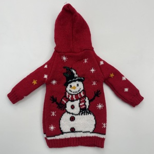 Maglioni Promozionali Personalizzati in Acrilico 100% con Ricamo Jacquard a Tema Natalizio <span class=keywords><strong>per</strong></span> Bottiglie di Vino, Ideali <span class=keywords><strong>per</strong></span> Feste in Casa - Vendita all'Ingrosso - Product Image 5