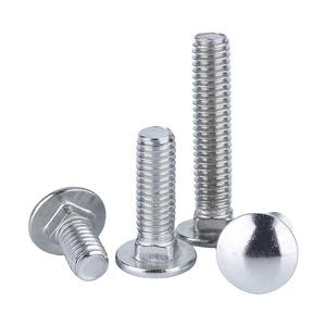 Outer Hex Carbon Steel <b>Screw</b> Full Thread Flat Head Bolt Extended DIN933 Class 8 Hot Dipped <b>Galvanized</b> Hand Tightening - Product Image 1