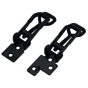 Tugas berat paduan pelat penjepit Grendel <span class=keywords><strong>Latch</strong></span>-003 1320lbs kapasitas tarik hitam oksida selesai dapat disesuaikan pengait cepat rilis klem - Product Image 5