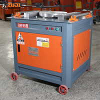 Nueva Dobladora de Barras de Acero ZUJI de Alta Calidad, 220v/380v, para Uso en Construcción, GW45, Bajo Costo de Mantenimiento
