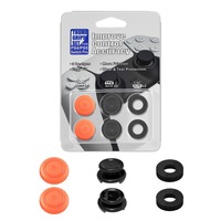 6 en 1 – Capuchons de protection en silicone pour joysticks analogiques surélevés, compatibles avec les manettes P-S5 et NS