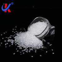 Granul PC Polikarbonat Tahan Api Fr V0 Tahan UV, Material Plastik PC Tahan Benturan Tinggi untuk Soket