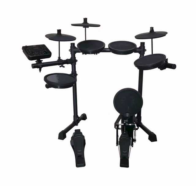 Aierke Electronic Drum DD08 Professional Grade Home Portable Net Surface Practice Mute Drum Set