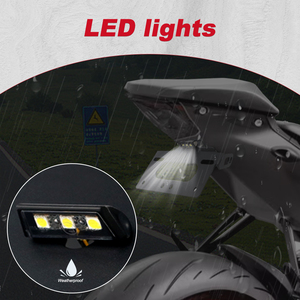 Waximoto Fit pour <span class=keywords><strong>KTM</strong></span> 1390 <span class=keywords><strong>Super</strong></span> <span class=keywords><strong>Duke</strong></span> <span class=keywords><strong>R</strong></span> <span class=keywords><strong>990</strong></span> <span class=keywords><strong>Duke</strong></span> Aftermarket Support de plaque d'immatriculation en aluminium Fender Eliminator Tail Tidy - Product Image 5