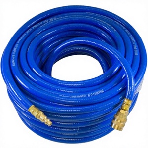 Tuyau d'arrosage de jardin flexible en PVC à 3 couches haute pression, longueur 100 m, pour jardin vert - Product Image 2