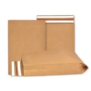 Clothing Packaging Courier Package Shipping Mail Biodegradable Kraft Paper Mailing Cardboard Envelope Bag