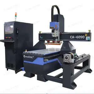 Hot Verkoop 6090 Kleine Cnc Router Desktop 4 As Cnc Snijmachine Voor Hout Acryl Mdf