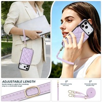 Étui de protection en cuir PU de haute qualité avec support et porte-cartes pour iPhone 17 16 Pro Max, idéal pour usage professionnel