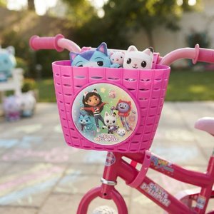 Bicicletta con cestino Tataway Gabby's Dollhouse per bambini rosa - Product Image 2