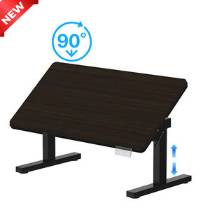 Cadre de bureau debout de dessin d'art de table inclinable intelligent d'étude réglable en hauteur électrique ergonomique - Product Image 1
