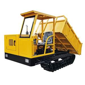 Сверхмощный вездеходный мини-транспортер серии ZTTD, самозагружаемый резиновый гусеничный самосвал - Product Image 2