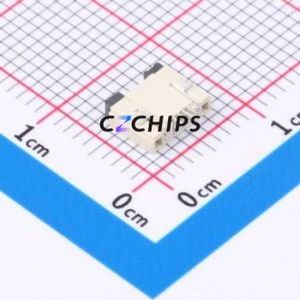 FPC-0.5FX-4PWCR-H20 FFC/FPC Connector SMD,P=0.5mm,Horizontal Mount Connector Flip Cover Type Bottom Contact 4P 0.5mm - Product Image 2