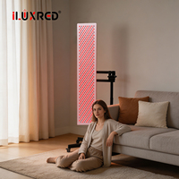 Lampe de luminothérapie LED pulsée ILUXRED XPRO3000, panneau de luminothérapie LED infrarouge et lumière rouge pour usage domestique et en salon de beauté