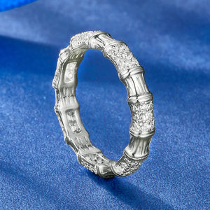 2025 minimaliste bijoux fins femmes brillant Zircon cercle boucles d'oreilles bicolore 925 en argent Sterling à la mode <span class=keywords><strong>immobilier</strong></span> - Product Image 4