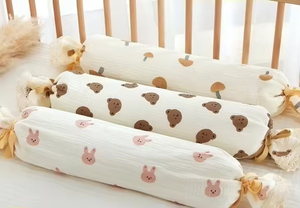 Almohada de bebé cómoda para el hogar para niños, cama cuadrada anticaída, almohada de caramelo antivuelco con técnicas de costura de patrón de dibujos animados - Product Image 5