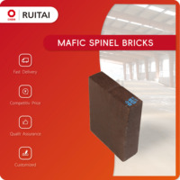 Brique réfractaire en spinelle de magnésie de marque CNBM, haute résistance à la compression, personnalisation OEM et ODM disponible