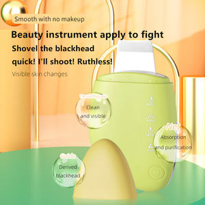 Mini appareil de peeling galvanique à haute fréquence pour l'exfoliation des points noirs, machine de peeling à l'eau pour le visage et l'élimination du sébum du nez - Product Image 2