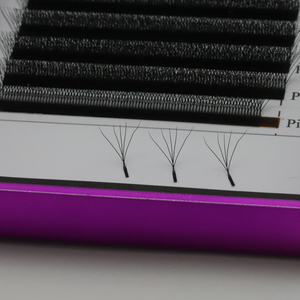 Nhà máy nhanh chóng vận chuyển bán buôn giá rẻ 5D Clover lông mi mở rộng lụa Faux <span class=keywords><strong>Mink</strong></span> Lông mi giả lông mi tổng hợp mở rộng - Product Image 6