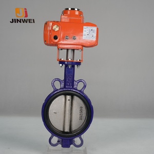 Van Bướm điện để Wafer Loại Gang Chống Cháy Nổ DN50 <span class=keywords><strong>DN100</strong></span> với điều khiển con dấu mềm cho dầu khí nước - Product Image 4