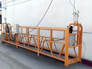 Elektrische bouwplatformen voor buitenmuren, hoogwerker voor spuiten, verzinkte platformen - Product Image 5