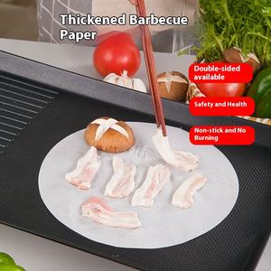 Vassoio per Barbecue biadesivo antiaderente per latte e olio da tè in carta quadrata in <span class=keywords><strong>Silicone</strong></span> a prova di olio per pasticceria - Product Image 4