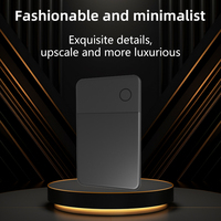 Dispositif anti-perte de carte intelligente de type portefeuille - Air Tag, charge sans fil, étanche, GPS pour tracker, contrôle par application en plastique