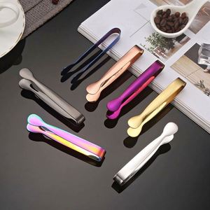 Factory Price Bulk 304 Stainless Steel Cube Sugar Food Tongs <b>Mini</b> Ice Tongs - Product Image 6