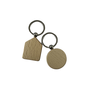 RFID NFC Wooden Keychain Mini <strong>Tag</strong> Waterproof ISO Model 13.56MHz Frequency NFC Chip QR Code Communication Interface - Product Image 4