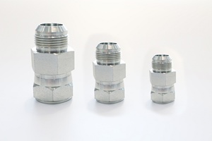 Adaptateur <span class=keywords><strong>hexagonal</strong></span> en acier au carbone JIC mâle à femelle pivotant vers NPTF filetage femelle raccord de tuyau raccords de Tube écrou à <span class=keywords><strong>sertir</strong></span> en T forgé - Product Image 3