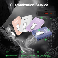 Hot Selling 3 in 1 Magnetic Wireless Power Bank 5000mah  Fast Charging Magnetic Power Bank With Stand Built in Cables PowerBank
