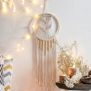 Macrame Main Pur Coton Corde Dream Catcher Bricolage Dreamcatcher - Product Image 2