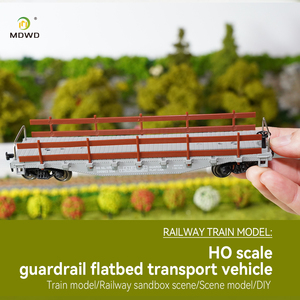 Modello in Miniatura HO 1/87 di Veicolo per il Trasporto di Serbatoi di Petrolio, Materiale per Modellismo Ferroviario e Scene in Sabbia - Product Image 6