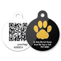 Top Heißes Produkt Nfc Hunde marke Epoxy Rfid Nfc Tag Einzigartiger Qr Code Metall Nfc Hunde marke gegen Verlust