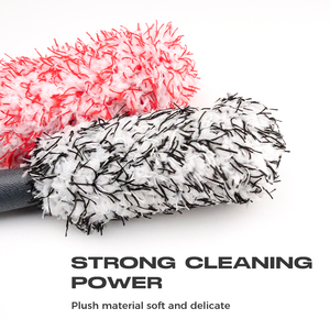 <span class=keywords><strong>Cepillo</strong></span> para <span class=keywords><strong>Llantas</strong></span> y Neumáticos con Cerdas Suaves, Fácil de Alcanzar para Rines, <span class=keywords><strong>Cepillo</strong></span> de Detallado Azul para Limpiar Rines y Puntas de Escape, Cerdas Largas para Coche - Product Image 3