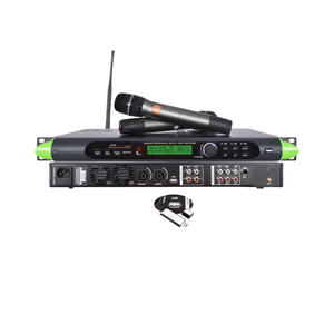 Venta caliente 600W profesional Audio Video e iluminación Karaoke micrófono con procesador de audio DSP - Product Image 4