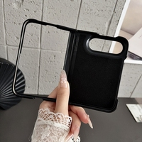 Étui de téléphone à charnière en cuir PU avec coque arrière magnétique de protection pour iPhone Duo