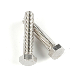 Bu lông và đai ốc nhà sản xuất ANSI/<span class=keywords><strong>ASME</strong></span> <span class=keywords><strong>B</strong></span> <span class=keywords><strong>18.2.1</strong></span> 316 thép không gỉ hình lục giác đầu bu lông - Product Image 3