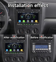 Reproductor Multimedia para Auto BQCC 2DIN de 9 Pulgadas con Carplay Inalámbrico, Android Auto, AUX, USB, Llamadas BT, Música BT, Radio FM AM RDS, Cámara para Auto, Reproductor Multimedia Universal para Auto, Radio para Auto Android
