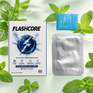 Fabricante OEM de suplementos energéticos herbales en tiras orales disolubles de extracto de maca de marca propia personalizada - Product Image 4