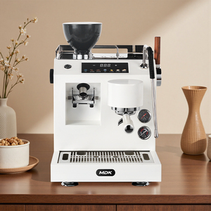64mm Flat Burr Gringer Mdk Stainless Steel Programmable Semi-automatic <b>Espresso</b> Brew System 12 Bar Car Mc-18 Mdk - Product Image 3