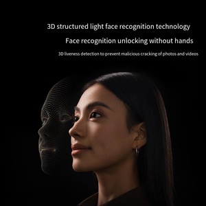 Cho Xiaomi M30 Pro Khóa Cửa Thông Minh Với Lòng Bàn Tay Tĩnh Mạch + 3D Nhận Dạng Khuôn Mặt Kép Máy Ảnh Im Lặng Tự Động Khóa Thông Minh Thiết Bị Nhà - Product Image 3